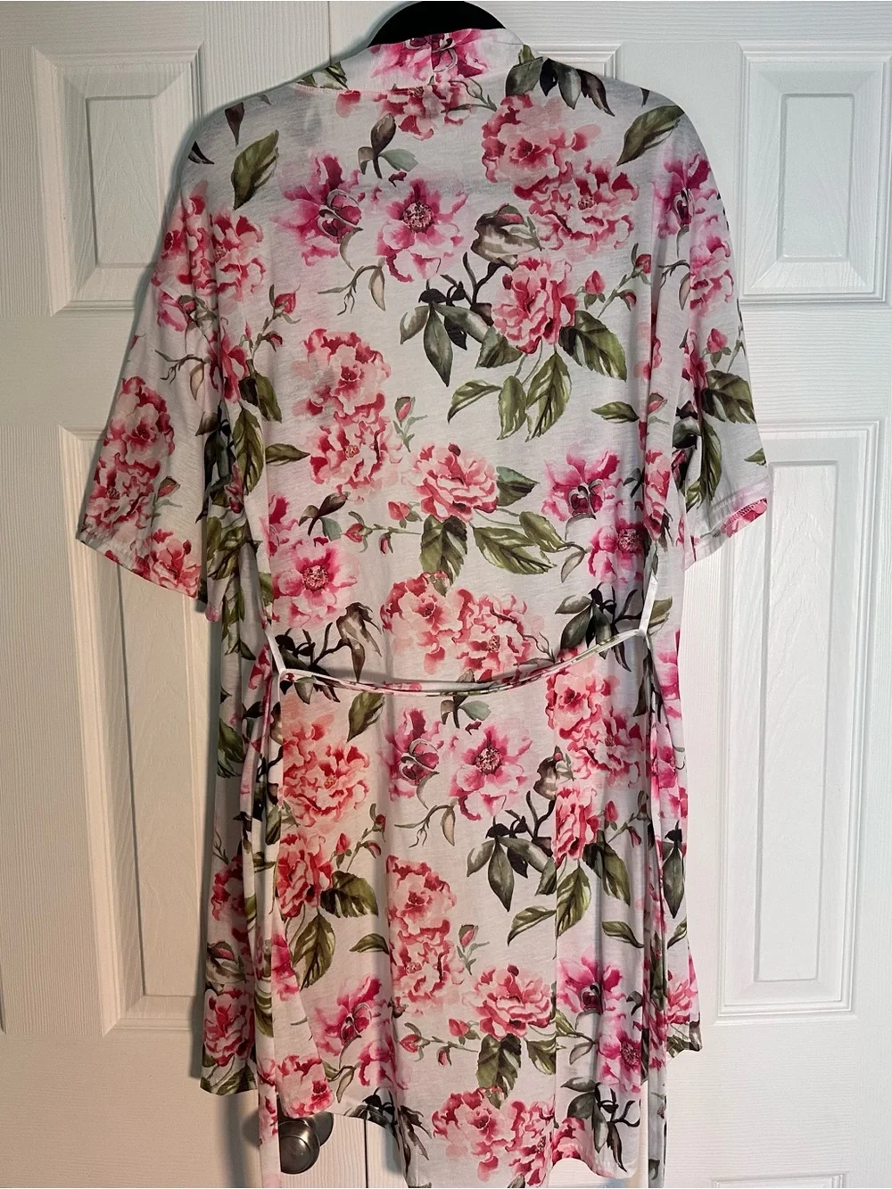 Brie Floral Robe Pink - Picture 3 of 3